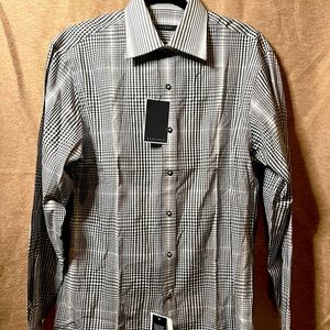 Sean Jean Plaid Button Down